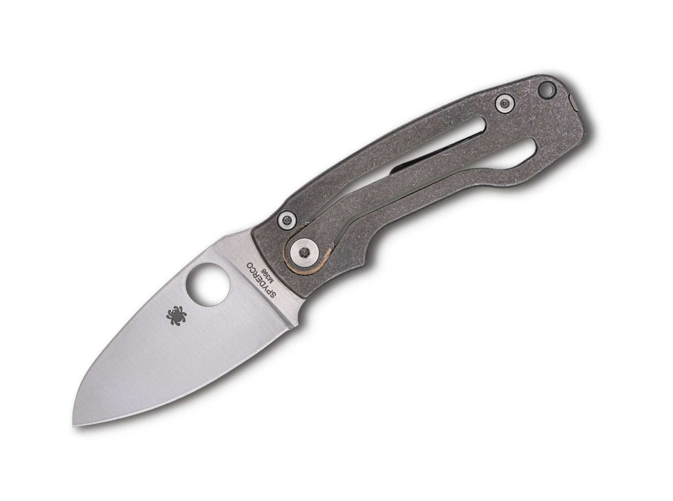 Spyderco - Pits 2 M398 Slipit Ti PlainEdge