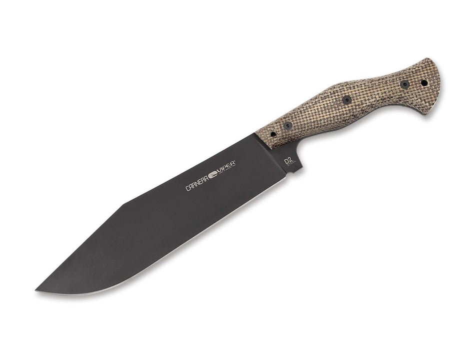 Viper Carnera Black Blade Brown Canvas