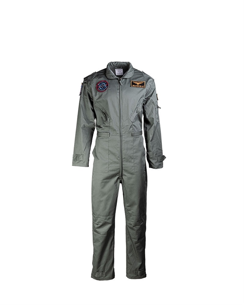 Mil-Tec US Kinder Fliegerkombi Overall Kids mit Abzeichen