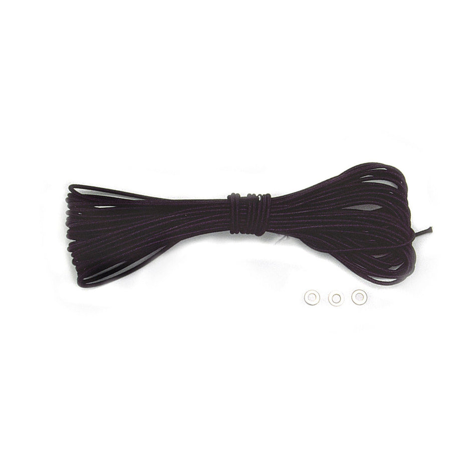 BasicNature Gummiseil Zeltstangen reparatur Gummi 10m / 2mm