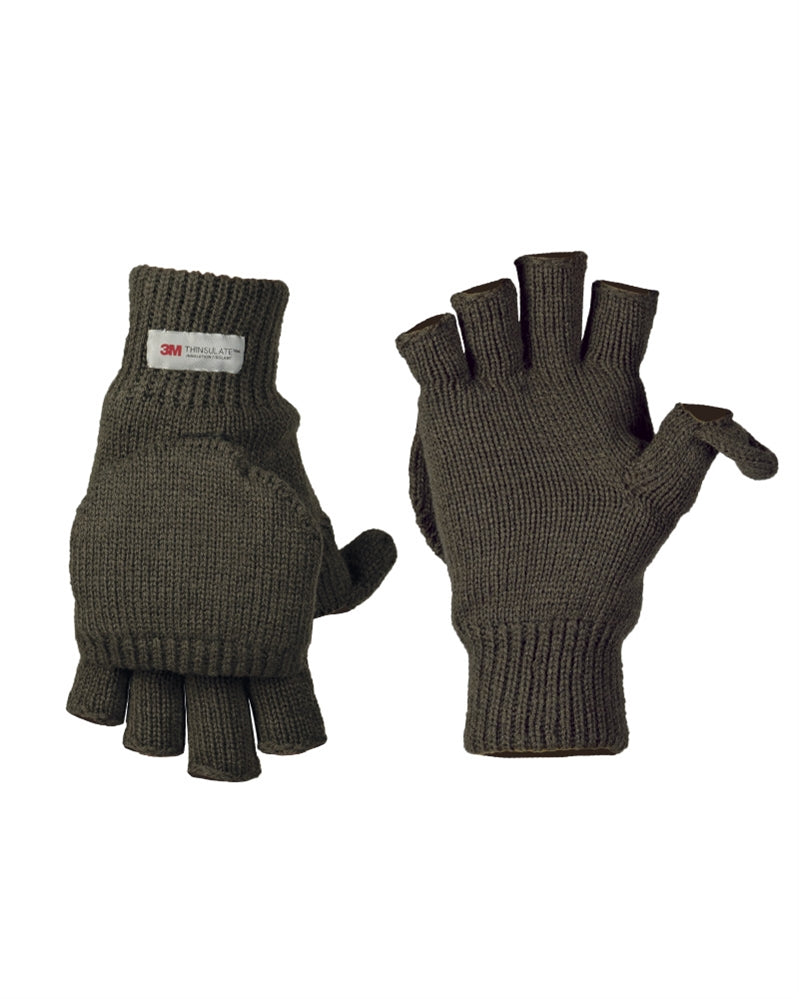 Mil-Tec Klapphandschuhe mit Thinsulate Fütterung