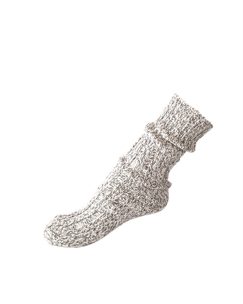 Mil-Tec Norweg. Socke Grau meliert Naturwarm