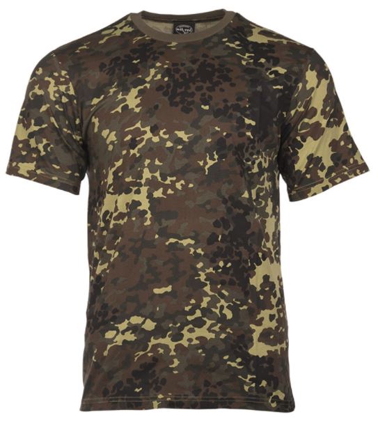 Mil-Tec T-Shirt Tarndruck Flecktarn