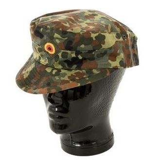 BW Feldmütze flecktarn neuwertig