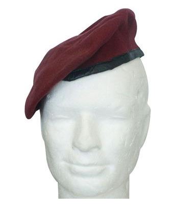BW Barett bordeaux Fallschirmjäger gebraucht