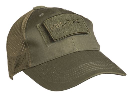 Mil-Tec Baseball Cap Netz Olive