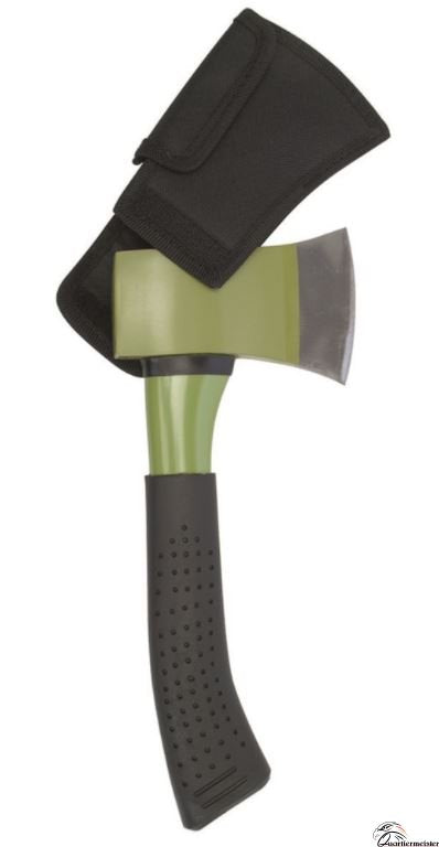 Mil-Tec - Vollstahl Axt, Beil m. Kopftasche