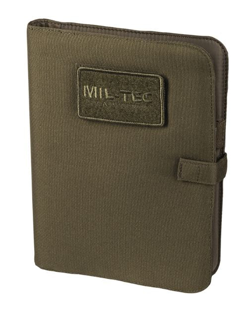 Mil-Tec Tactical Notebook Schreibmappe Medium Oliv