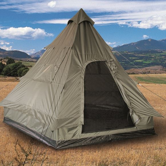 Mil-Tec Pyramidenzelt "Tipi" Oliv