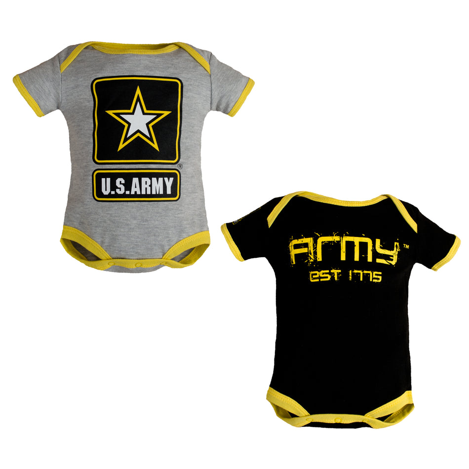 Trooper Clothing Army Licensed Bodysuits 2 Stück Baby