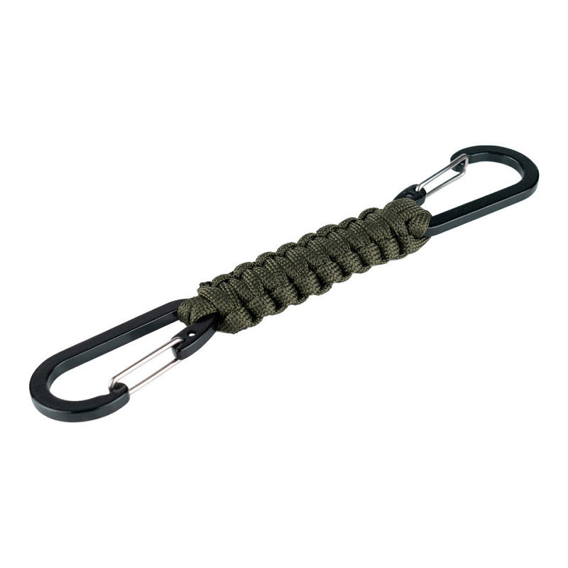 101 inc. Paracord-Doppelkarabiner JF026