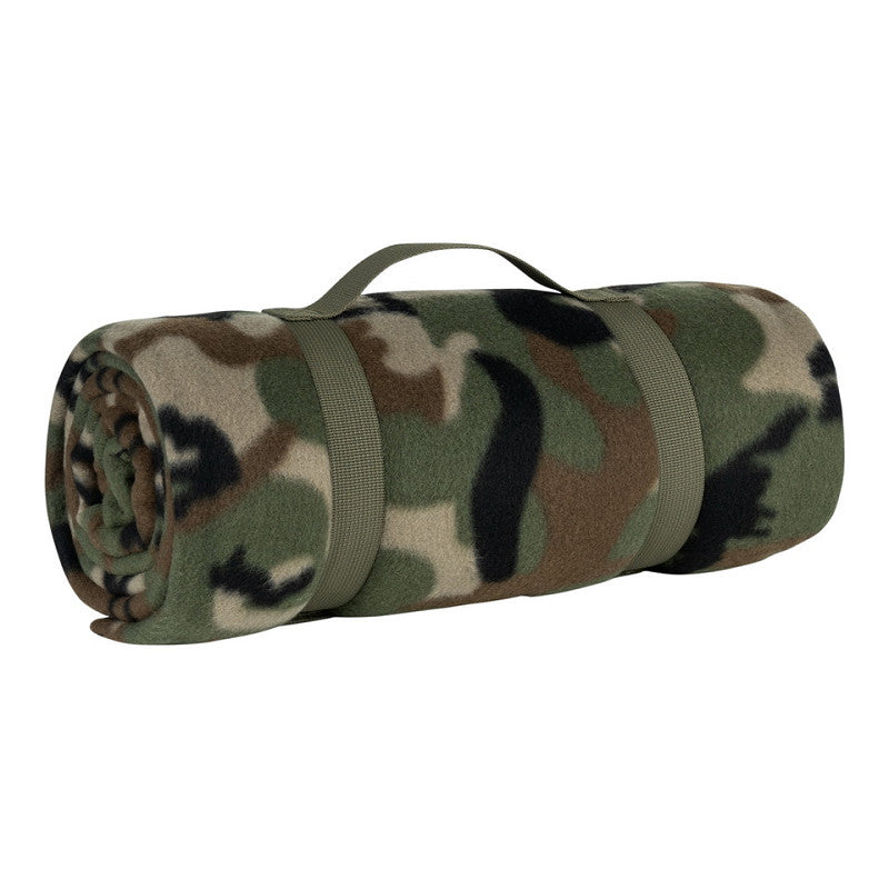 Fosco Industries Fleece Decke Camouflage Woddland