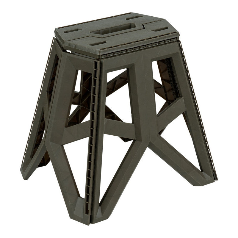 Fosco Industries Faltbarer Outdoor-Hocker groß
