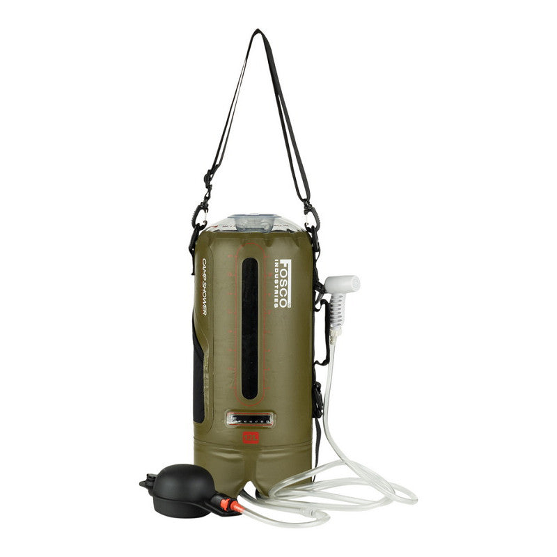Fosco Industries Campingdusche im Freien 12L (mit Pumpe)