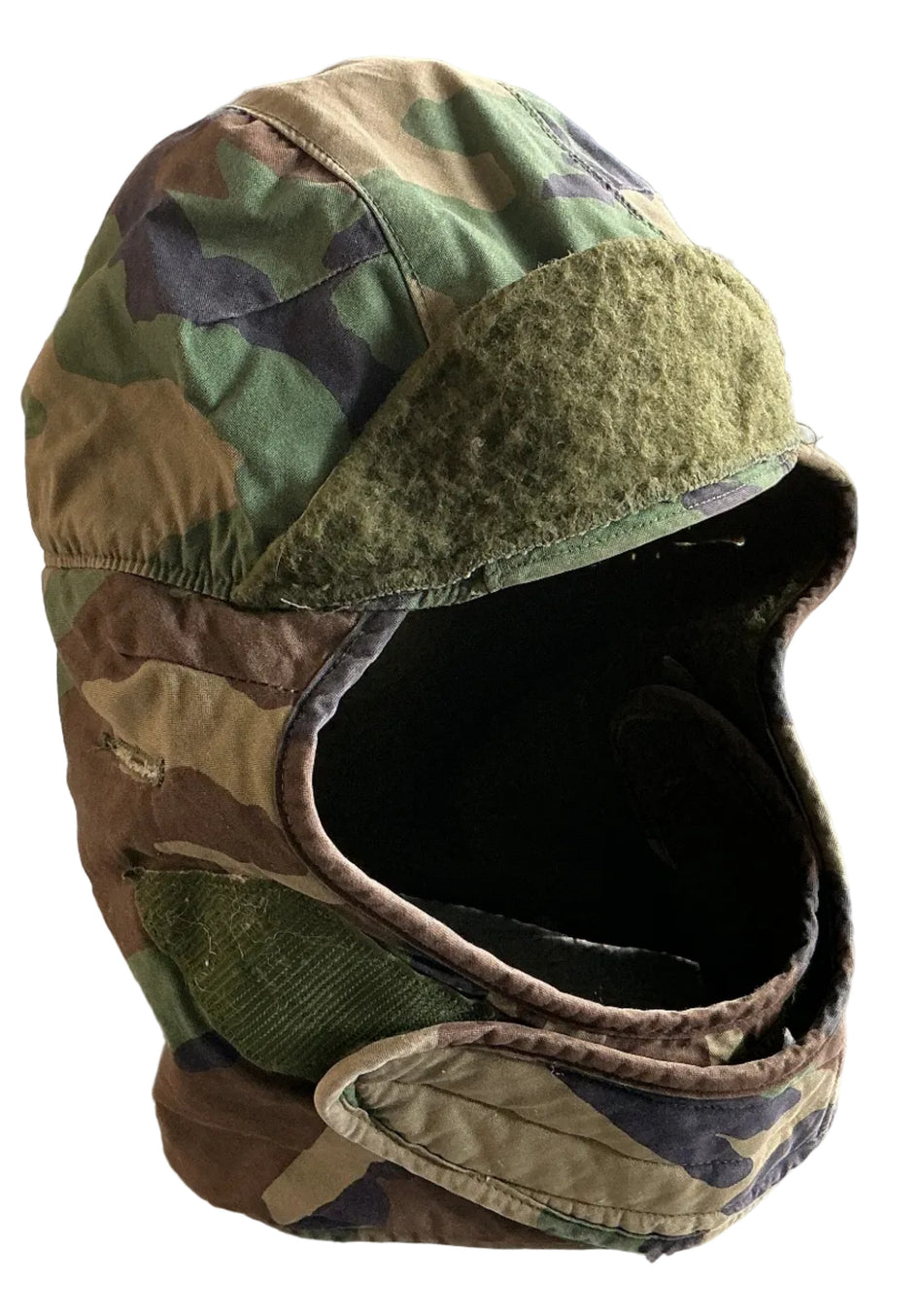 US Army Cap, Cold Weather, Insulating Helmet Liner M-65 Kälteschutzmütze Woodland Wintermütze