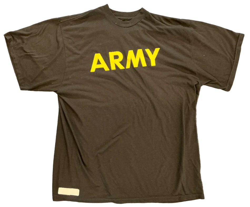 US Army PT APFU Training T-Shirt Physical Fitness Uniform – Sport & Trainings Shirt