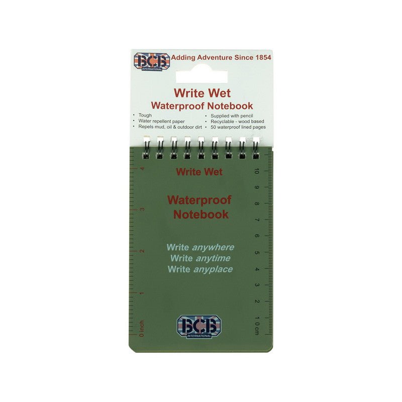BCB Notebook wasserdicht CD456
