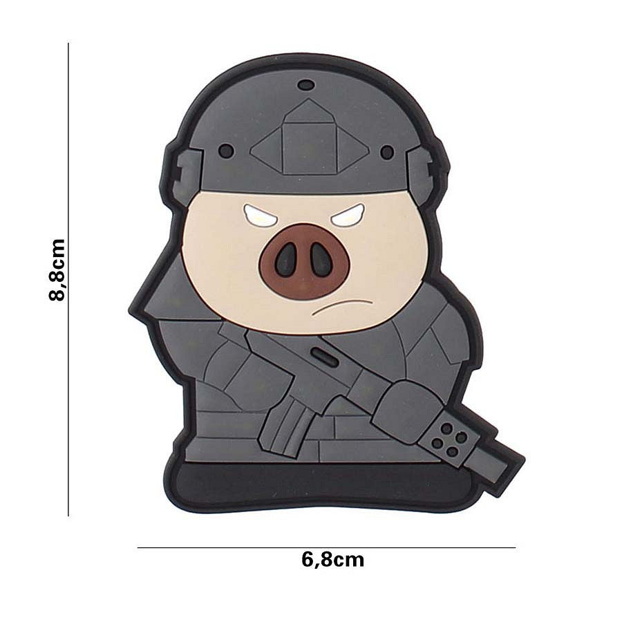 Patch 3D PVC Tactical Schwein