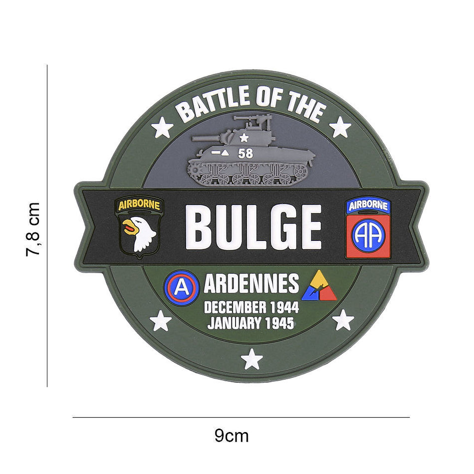Patch 3D PVC Battle of the bulge
