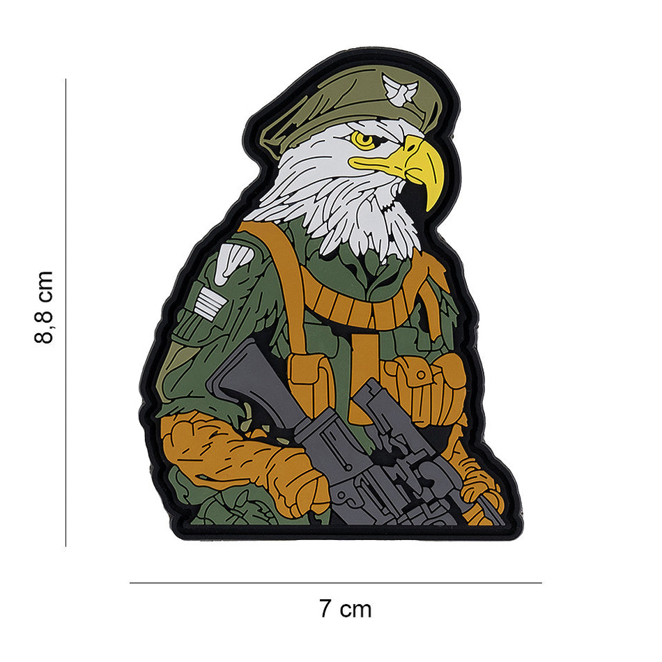 Patch 3D PVC Dangerous eagle Adler