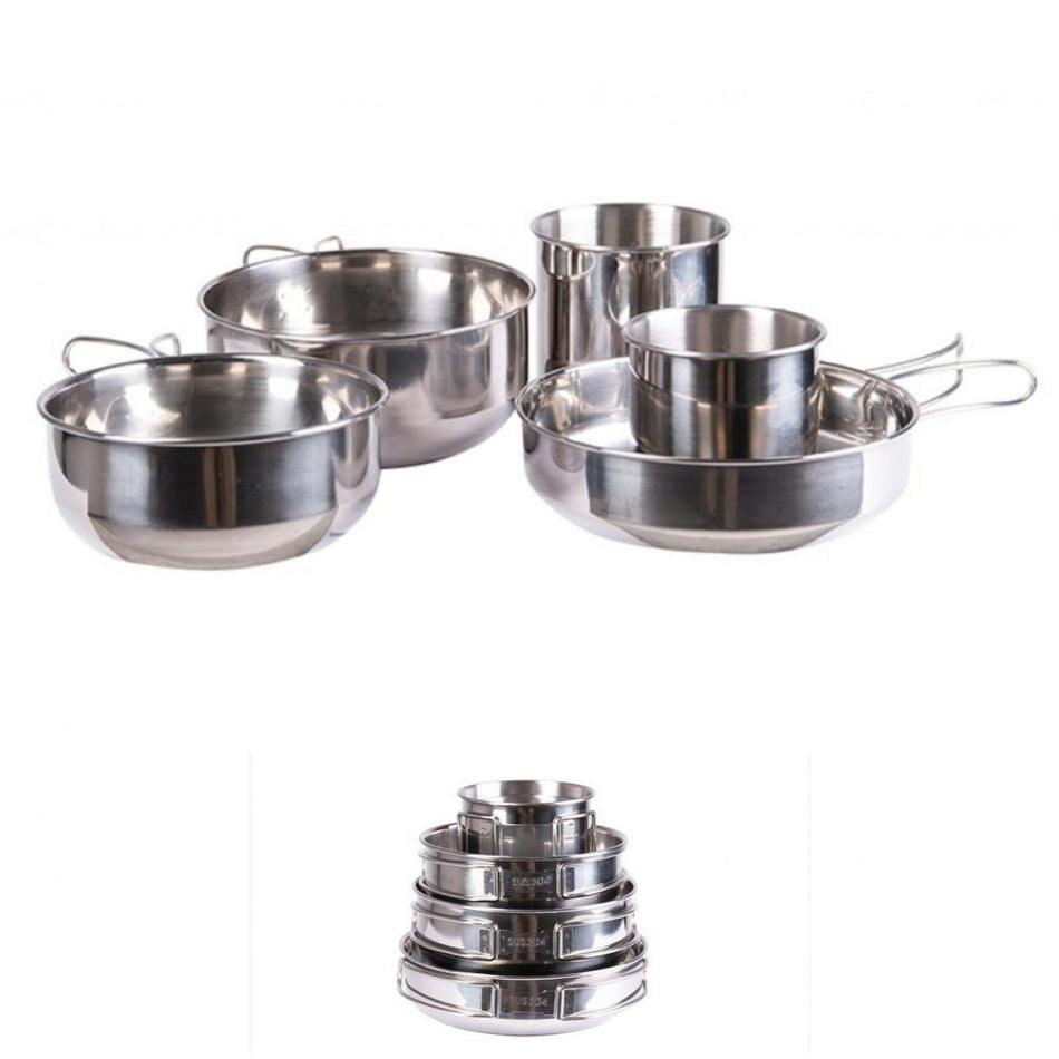 KOCH-SET ST/STEEL 5-TLG.