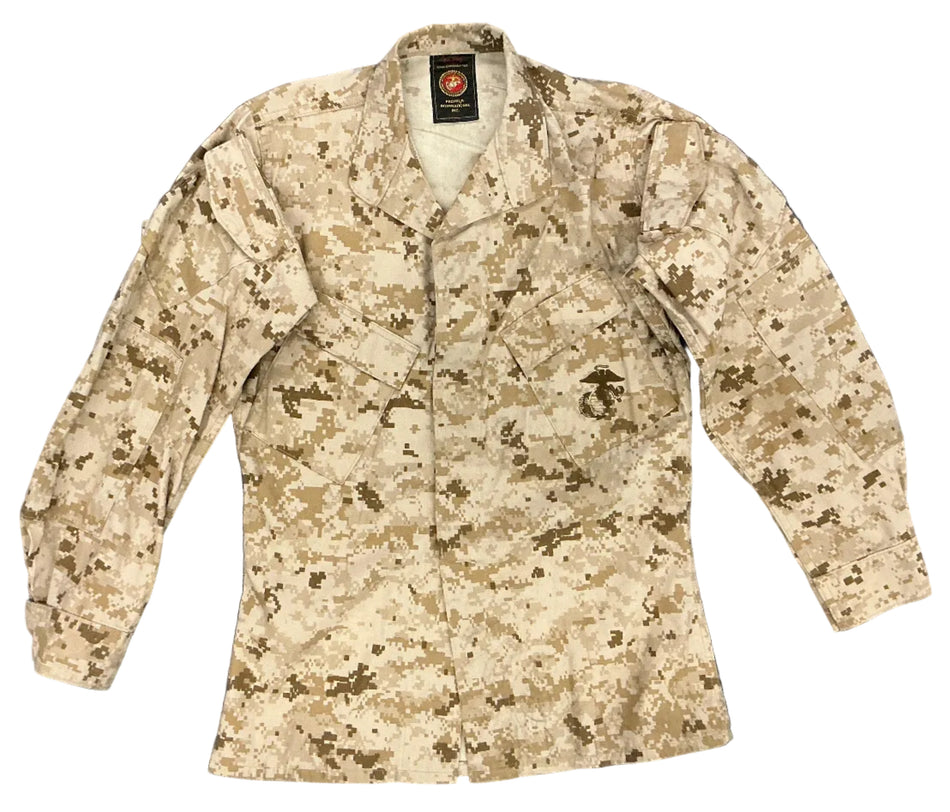 US Marine Corps USMC Marpat Desert Blouse Kampfbluse Feldjacke MCCUU BOND-IT
