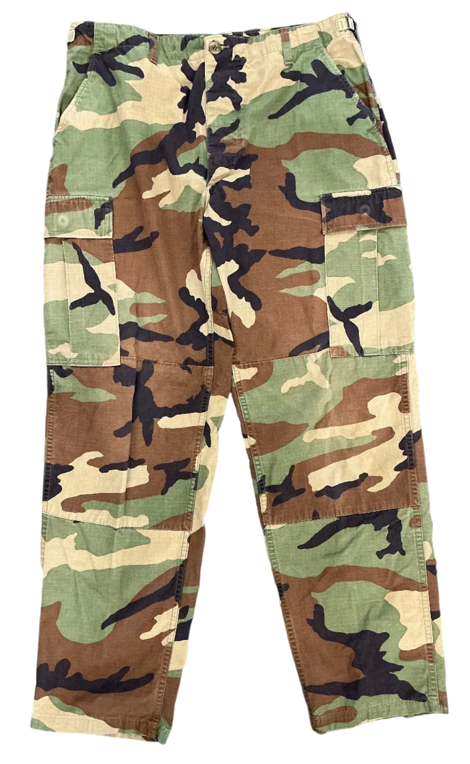 US Army Trousers, Hot Weather, BDU Feldhose Heißwetter Hose / Woodland Ripstop