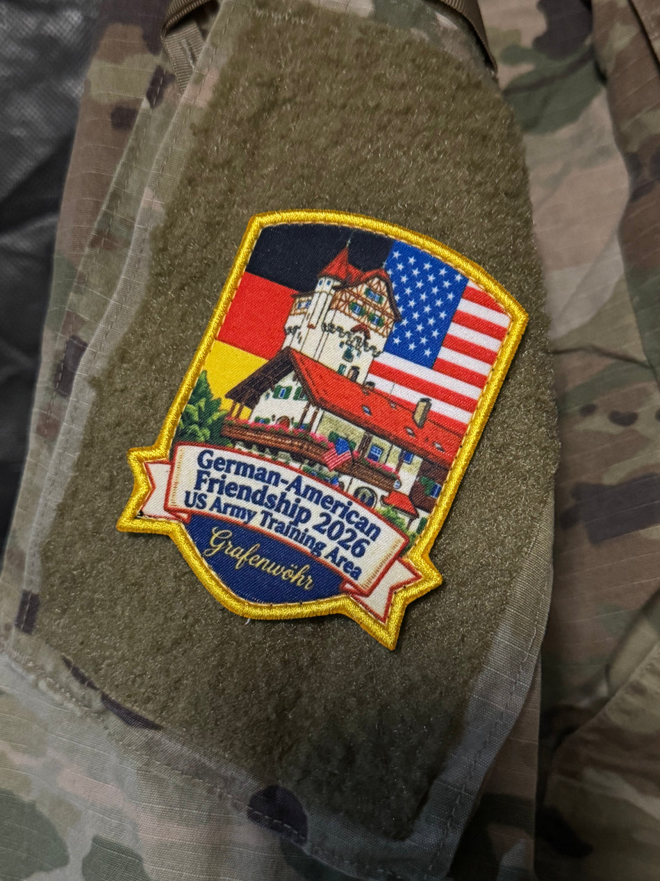 Limitierter Patch zum Deutsch / Amerikanischen Volksfest Grafenwöhr Training Area 2026