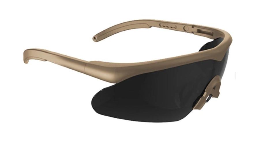 SwissEye Schutzbrille Raptor Pro Braun