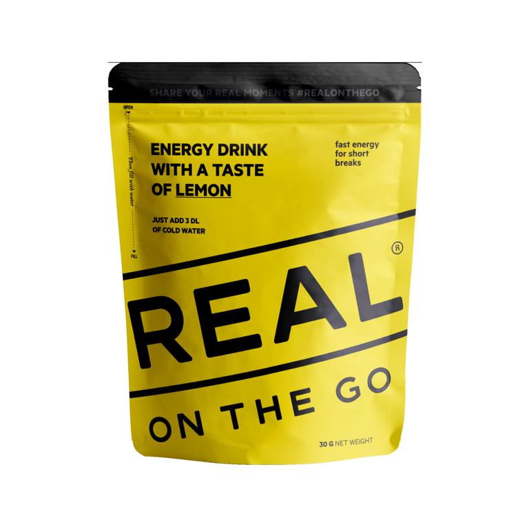 Real Turmat Energy Drink Lemon