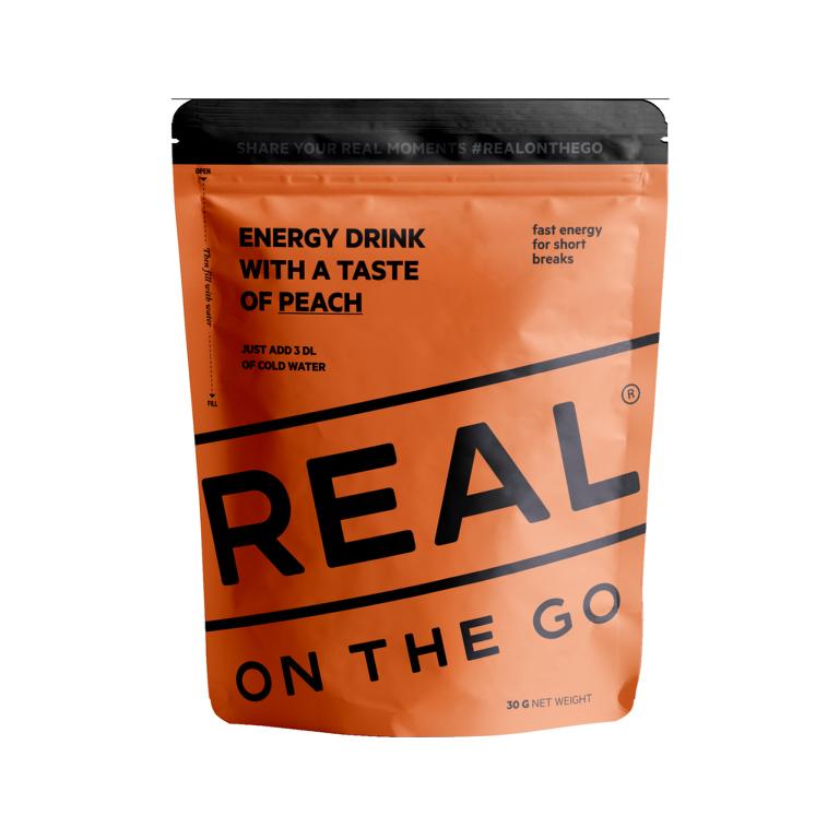 Real Turmat Energy Drink Peach