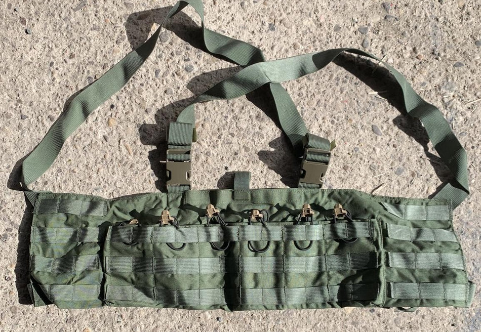 London Bridge Trading - Chest Rig LBT + S&S Pull tap Olive Green 2586G