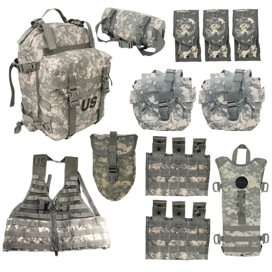 US Military Surplus US Army 12 Piece MOLLE Rifleman Kit gebraucht