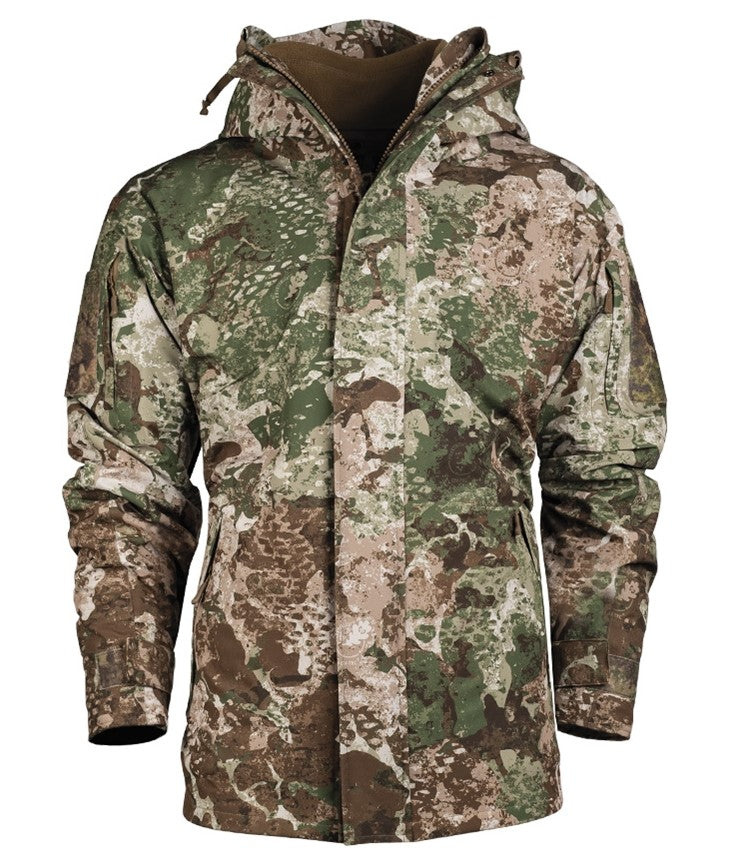 Mil-Tec Jacke Nässeschutz m.Fleecejac.GEN.II WASP I Z2