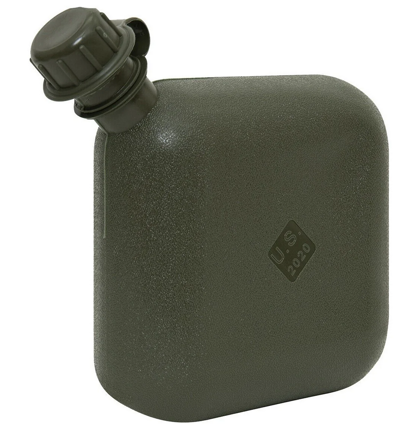 US Army 2 Qt Wasserflasche Canteen Surplus, gebraucht