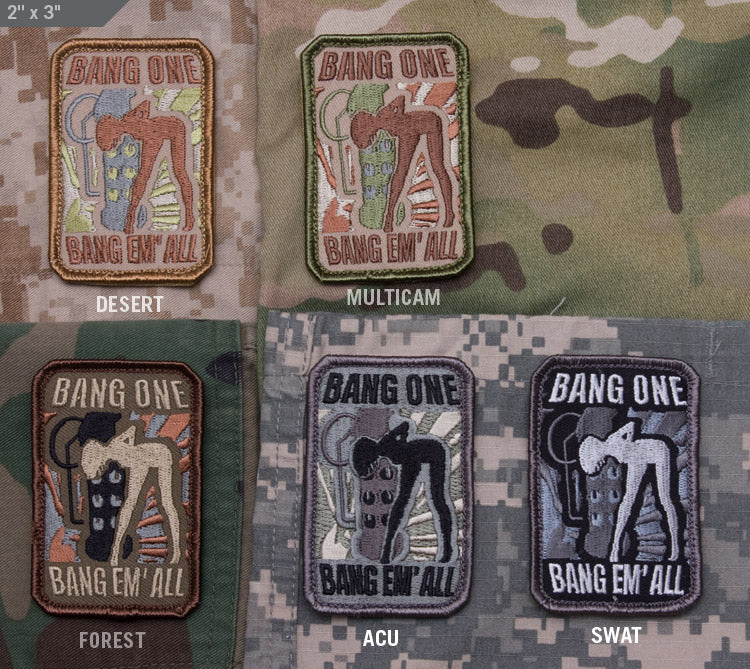 Mil Spec Monkey Patch Bang Em All Small