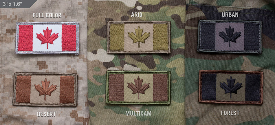 Mil Spec Monkey Patch kanadische Flagge