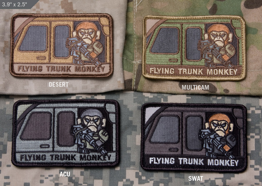 Mil Spec Monkey Patch Flying Trunk Monkey