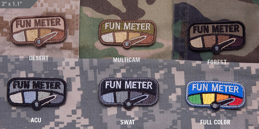 Mil Spec Monkey Patch Fun Meter