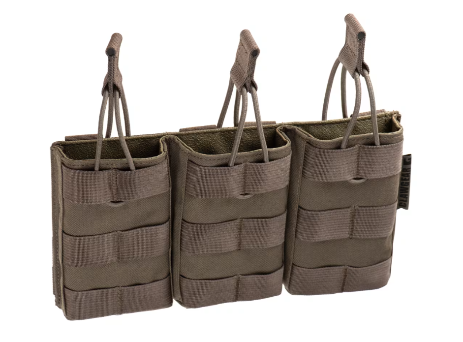 Clawgear 5.56mm Open Triple Mag Pouch Core