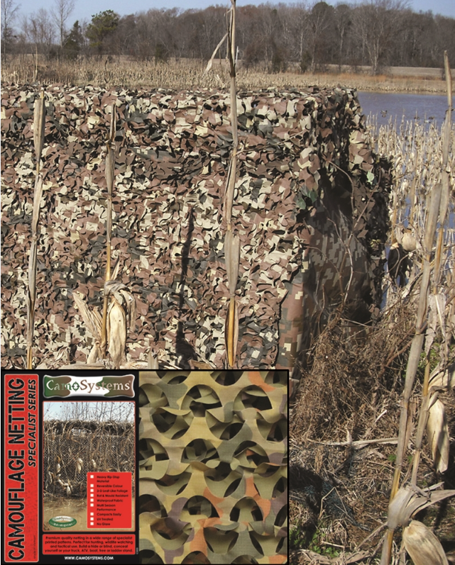 Mil-Tec Netz Basic Light 1,1 x 3,0 Flecktarn