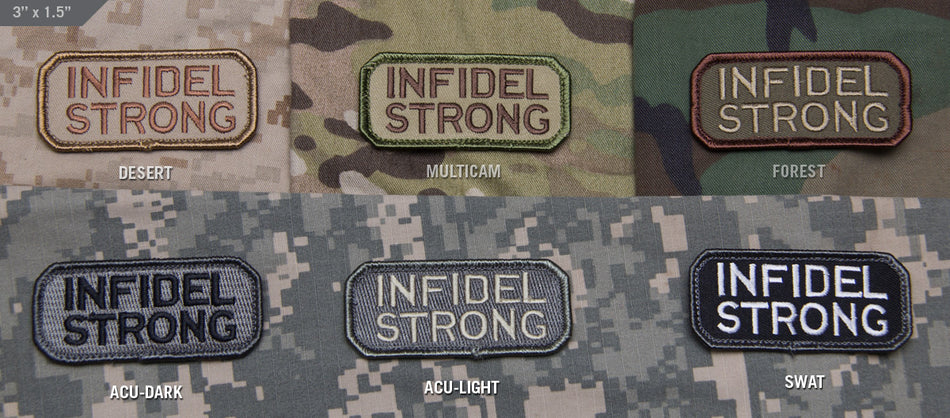 Mil Spec Monkey Patch Infidel Strong