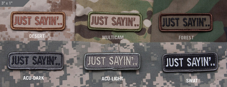 Mil Spec Monkey Patch Just Sayin