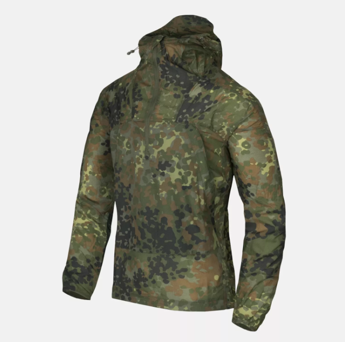 Helikon-Tex Windrunner Anorak – Ultraleichte Outdoor-Jacke Flecktarn
