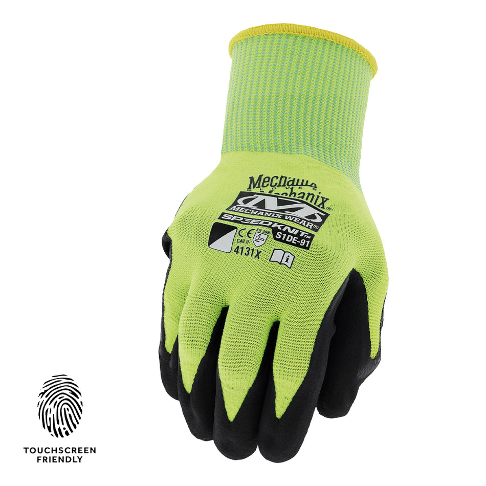 Mechanix SpeedKnit Hi-Viz Utility S1DE-91 Arbeitshandschuhe
