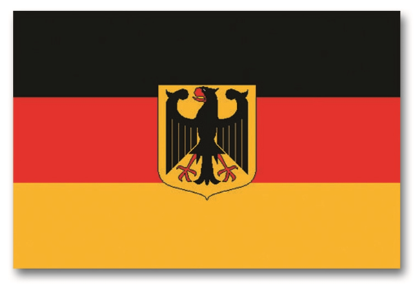 Flagge BRD Deutschland mit Adler 90 x 150 cm