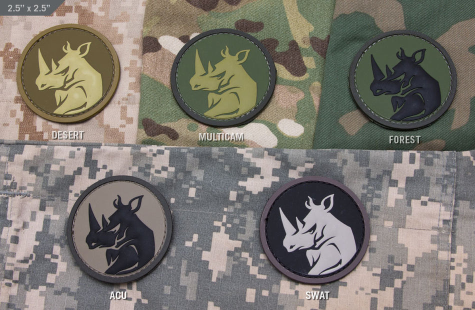 Milspec Monkey Rhino Head Patch