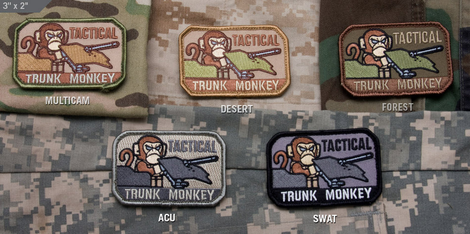 Mil Spec Monkey Patch Tactical Trunk Monkey