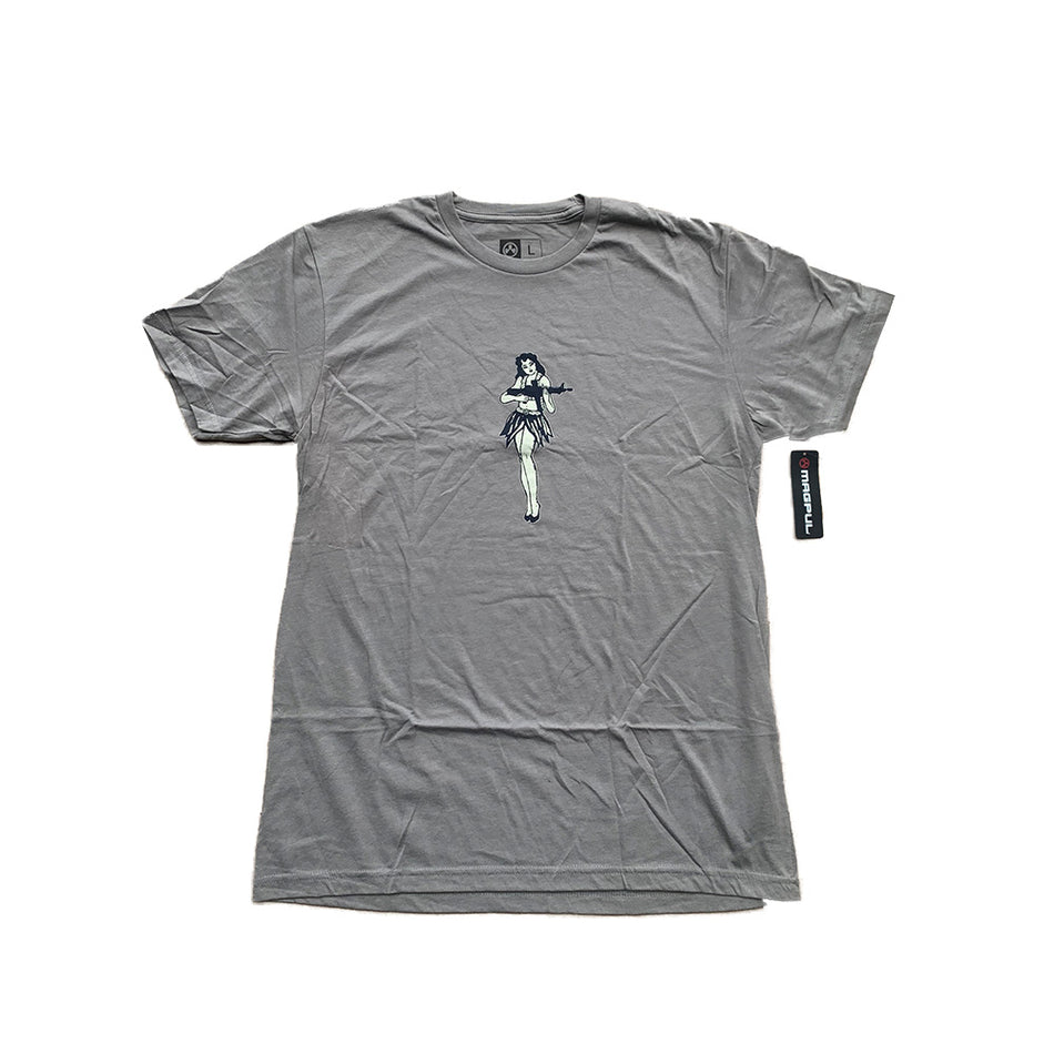 Magpul Hula Girl CVC T-Shirt - Black and Grey